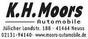 Logo K.H. Moors Automobile